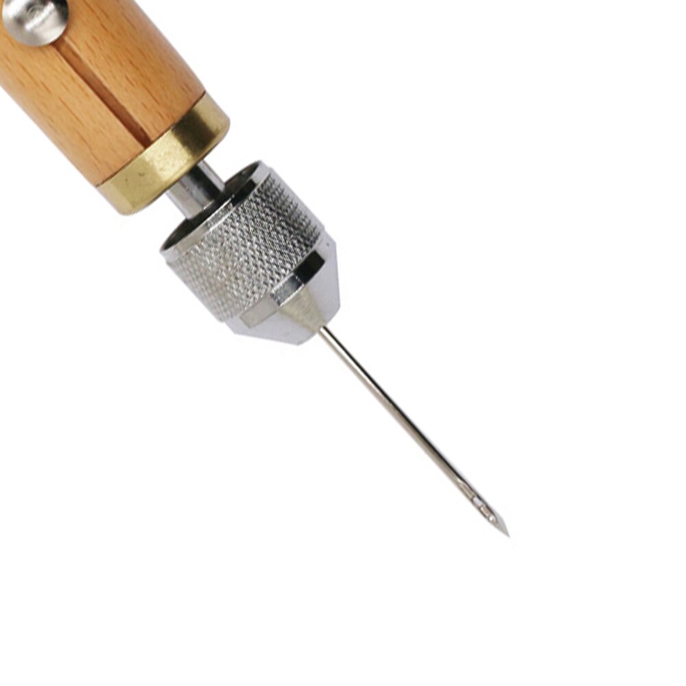 1PC Practical Leather Sewing Leather Hand Sewing Machine Waxed Thread For Leather Craft Edge Stitching Belt Strip  Tool New
