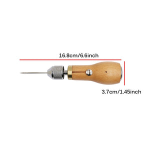 1PC Practical Leather Sewing Leather Hand Sewing Machine Waxed Thread For Leather Craft Edge Stitching Belt Strip  Tool New