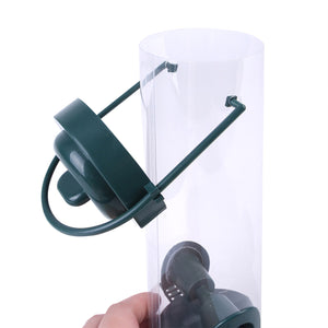 1pc Transparent Hanging Feeder Bird Feeder Garden Outdoor Hanging On The Balcony Feeder Pet Supplies 2021 New