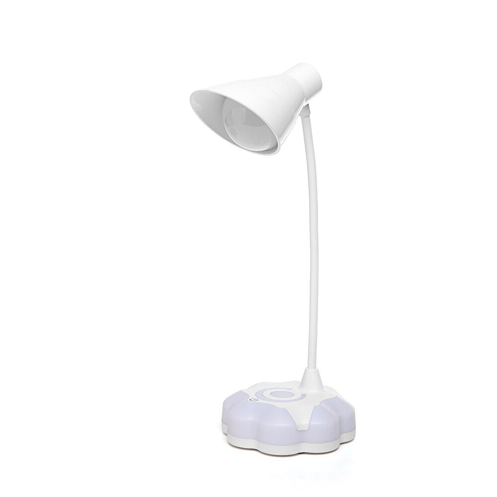 2020 New Desktop Lamp Conical Flexible Neck Led Three Modes Table Lamp Table Lamp Led Home Desk Lamp Touch Clip Study Lamps