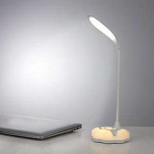 2020 New Desktop Lamp Conical Flexible Neck Led Three Modes Table Lamp Table Lamp Led Home Desk Lamp Touch Clip Study Lamps