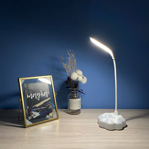 2020 New Desktop Lamp Conical Flexible Neck Led Three Modes Table Lamp Table Lamp Led Home Desk Lamp Touch Clip Study Lamps