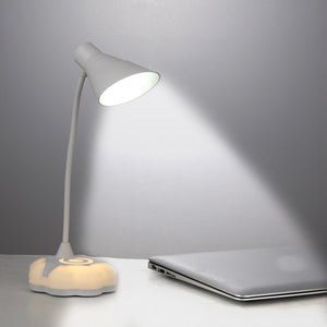 2020 New Desktop Lamp Conical Flexible Neck Led Three Modes Table Lamp Table Lamp Led Home Desk Lamp Touch Clip Study Lamps