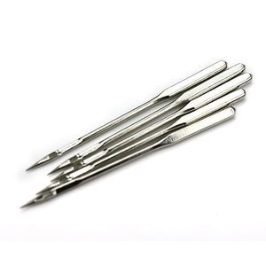 50pcs/Set Silver Sewing Machine Needles Overlock Sewing Machine Needles For Singer Janome Juki Also Fit Old Sewing Machine