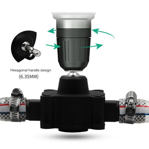 Air Pump Electric Drill Micro Aquariums Pool Self-Priming Centrifugal Pump Household Mini Hand Self-priming Liquid Transfer Pump