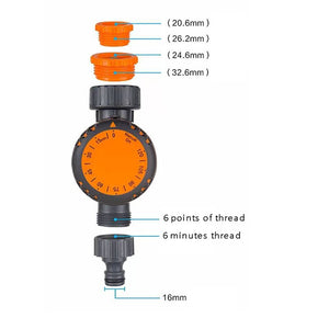 Automatic Watering Timer Mechanical Irrigation Timer Greenhouse Garden Irrigation Controller Watering Faucet Irrigation Controll