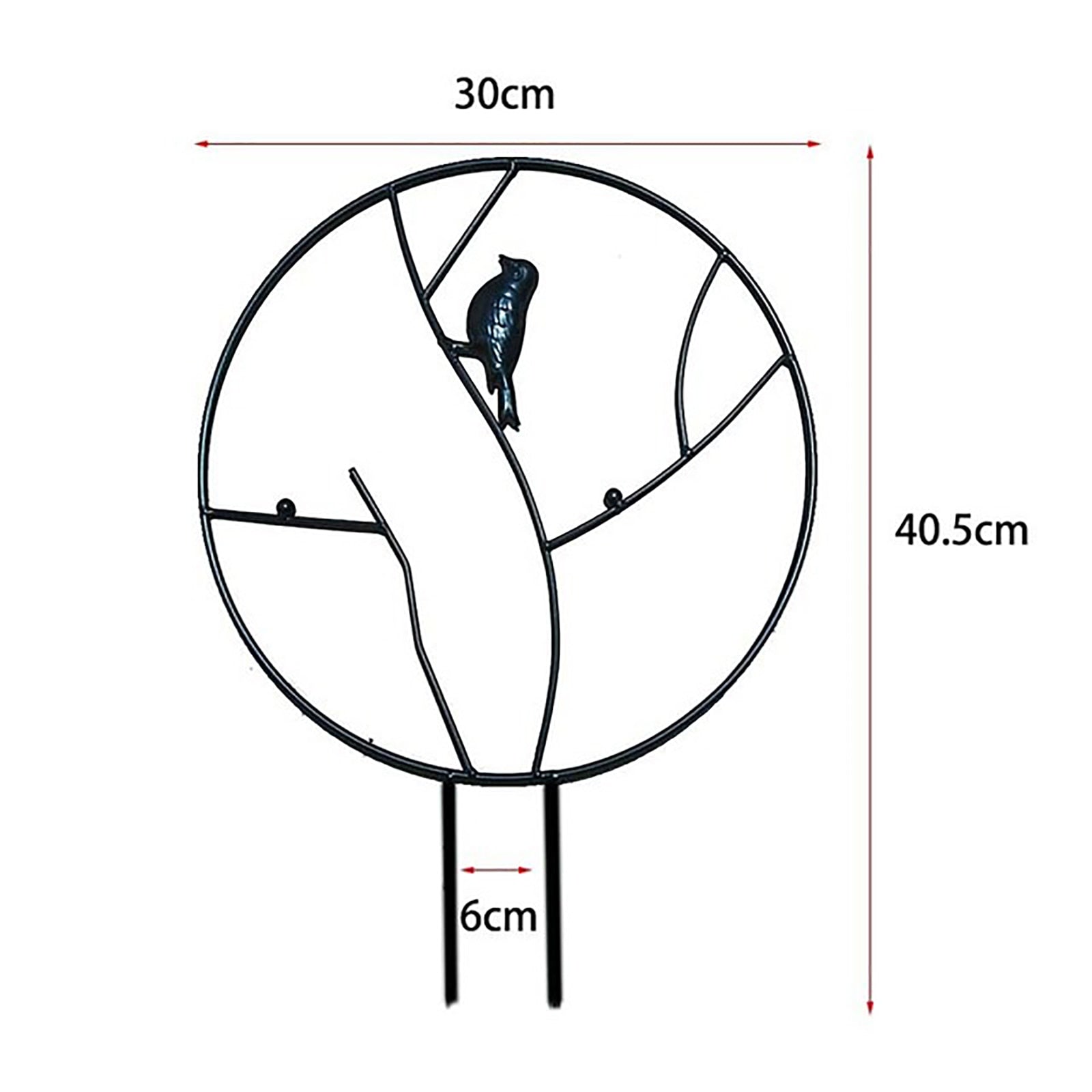 Climbing Pergola Portable Metal Round Climbing Frame Flower Pot Bracket Support Plant Stand Indoor Outdoor Garden Tool