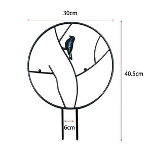 Climbing Pergola Portable Metal Round Climbing Frame Flower Pot Bracket Support Plant Stand Indoor Outdoor Garden Tool