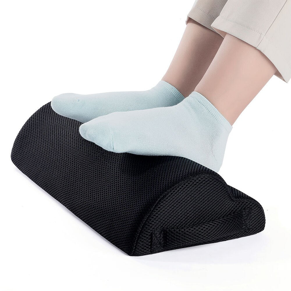 Ergonomic Feet Cushion Support Foot Rest Under Desk Feet Stool Foam Pillow For Home Computer Work Chair Travel Feet Cushion