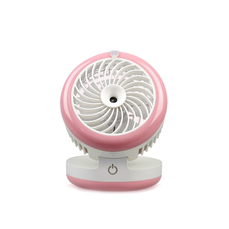 Mini USB Mobile Power Supply Spray Small Fan Humidifier Folding USB Small Fan For Indoors Outdoors  Folding Spray Small Fan