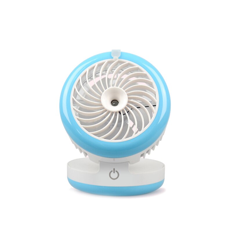 Mini USB Mobile Power Supply Spray Small Fan Humidifier Folding USB Small Fan For Indoors Outdoors  Folding Spray Small Fan
