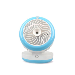 Mini USB Mobile Power Supply Spray Small Fan Humidifier Folding USB Small Fan For Indoors Outdoors  Folding Spray Small Fan