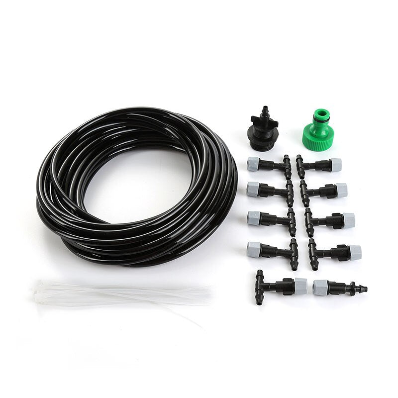 Misting Nozzle Watering Misting Spray Cooling System Nozzle Outdoor Garden Greenhouse park Plants Spray Hose Watering