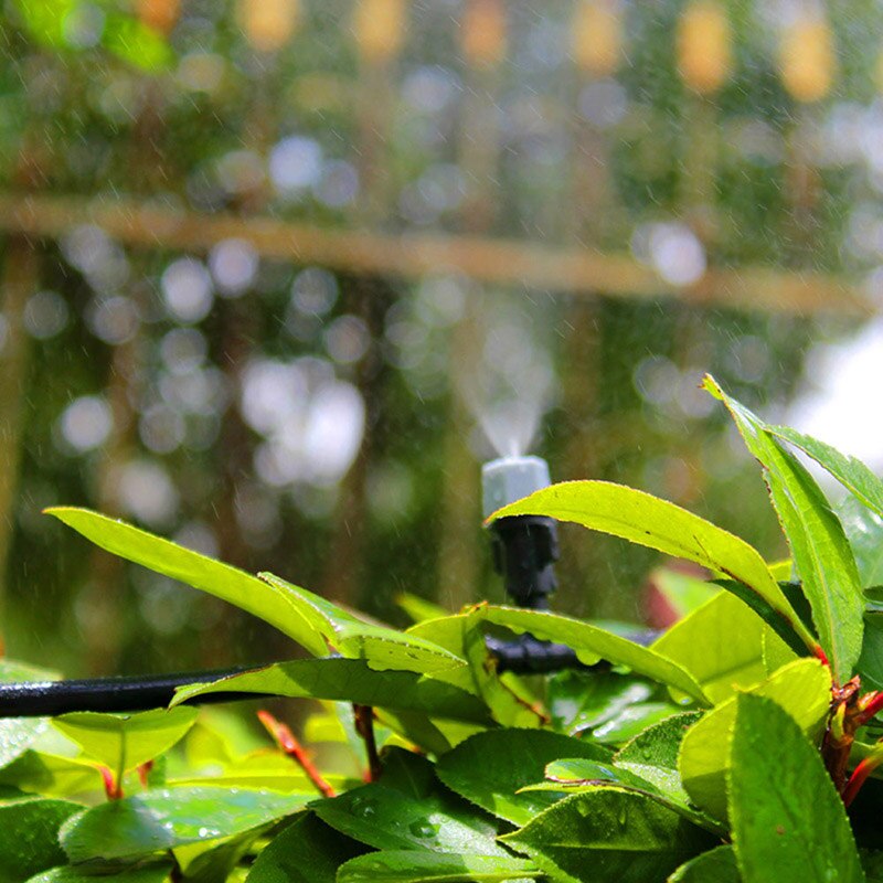 Misting Nozzle Watering Misting Spray Cooling System Nozzle Outdoor Garden Greenhouse park Plants Spray Hose Watering