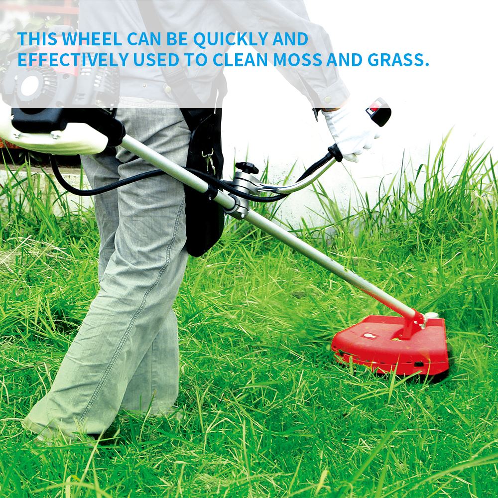 Mower Wire Wheel Lawn mower weeding head Steel Garden Weed Brush Lawn Mower Razors Lawn Mower Eater Trimmer Steel Wire Wheel