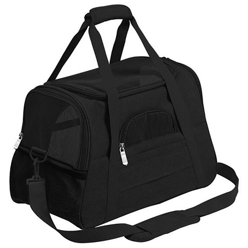 Multi-use Dog Carrier Bag Portable Cats Handbag Foldable Travel Pet Bag Puppy Carrying Mesh Shoulder Pet Bags For Pet Supplies