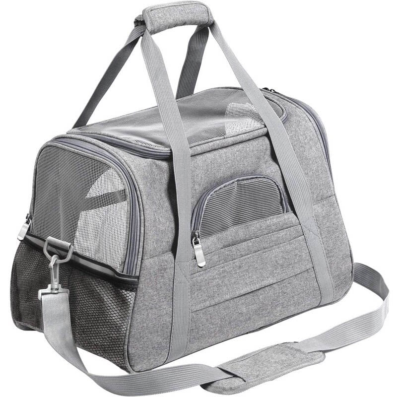Multi-use Dog Carrier Bag Portable Cats Handbag Foldable Travel Pet Bag Puppy Carrying Mesh Shoulder Pet Bags For Pet Supplies