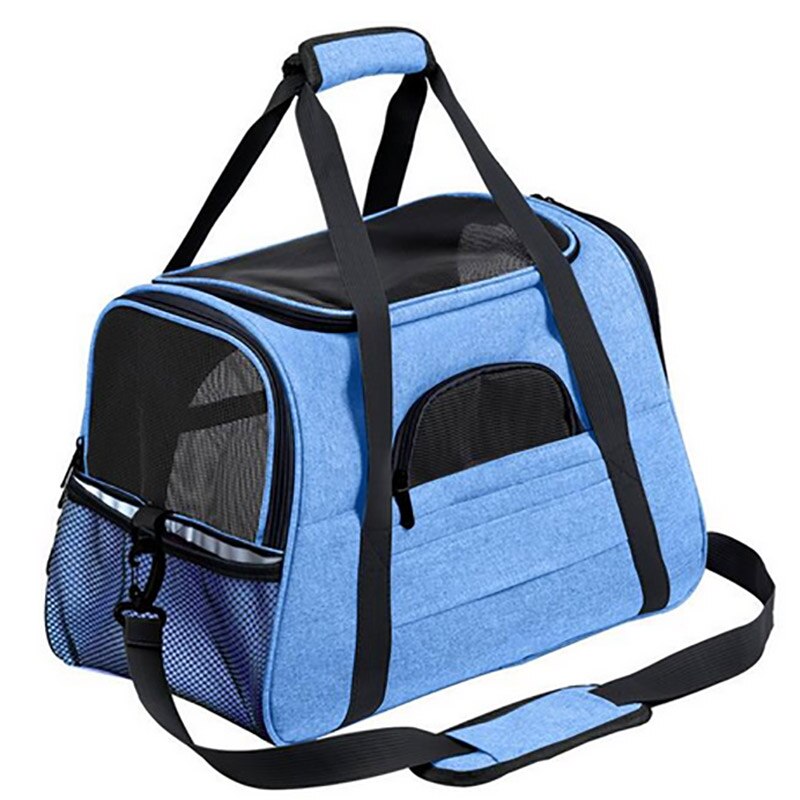 Multi-use Dog Carrier Bag Portable Cats Handbag Foldable Travel Pet Bag Puppy Carrying Mesh Shoulder Pet Bags For Pet Supplies
