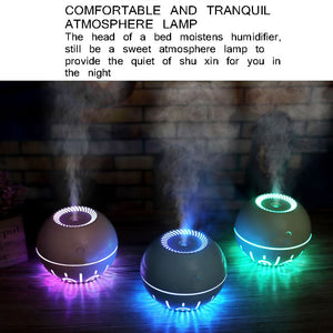 Multifunctional Humidifier Light Bulb Humidifier Light Speed Ball Humidifier Office Humidifier Air Diffuser Humidification 330ml