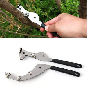 New Ring Shaped Fruit Tree Peeling Bark Stripping Cutting Tool Stainless Steel Grafting Tool Bark Fruit Tree Ring Garden Tools