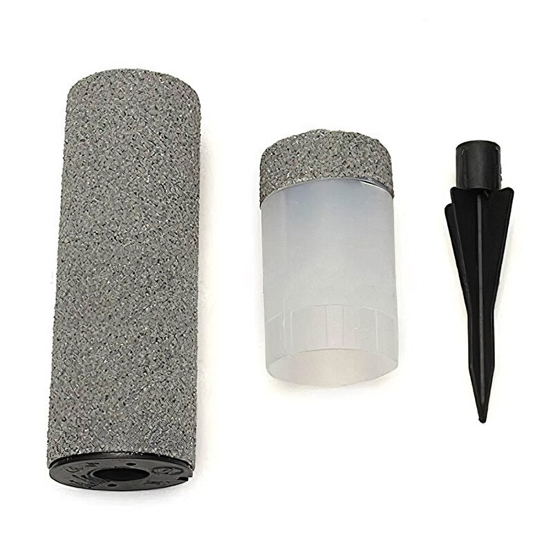 Outdoor Solar Power Stone Pillar White LED Light Landscape Pathway Light Solar Light For Garden Lawn Courtyard Decoration Lamp