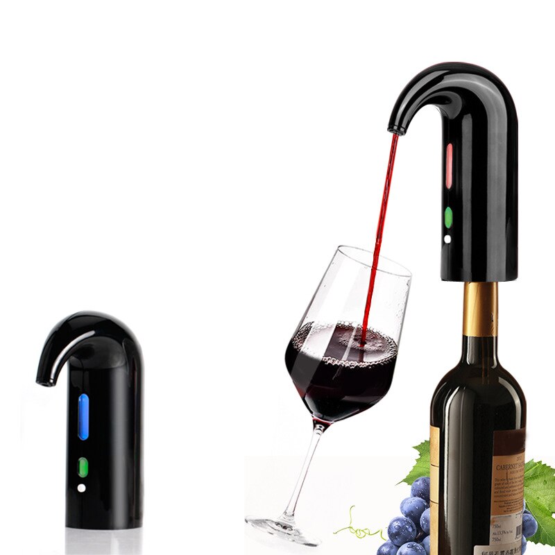 Portable Smart Electric Wine Decanter Automatic Red Wine Pourer  Food Grade Aerator Decanter Dispenser Wine Tool Bar Accessories