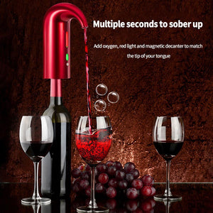 Portable Smart Electric Wine Decanter Automatic Red Wine Pourer  Food Grade Aerator Decanter Dispenser Wine Tool Bar Accessories