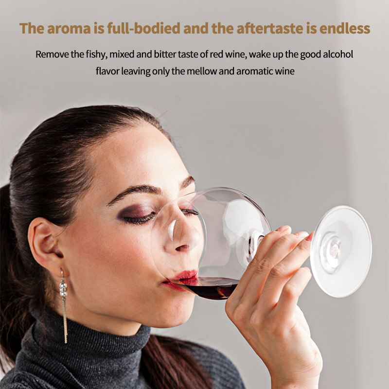 Portable Smart Electric Wine Decanter Automatic Red Wine Pourer  Food Grade Aerator Decanter Dispenser Wine Tool Bar Accessories