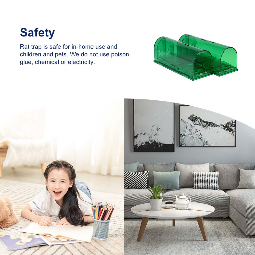 Rat Trap Home Gardening Tools To Catch Mice And Prevent Disasters Convenient Trapping Cages Indoor Households And Efficient