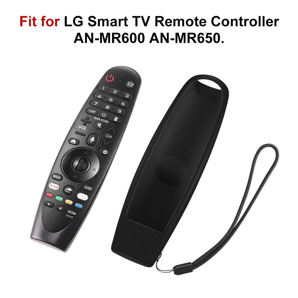 Remote Control Silicone Case Protective Skin Cover Case Smart TV for LG AN-MR600 AN-MR650 AN-MR18BA Protective Silicone Covers