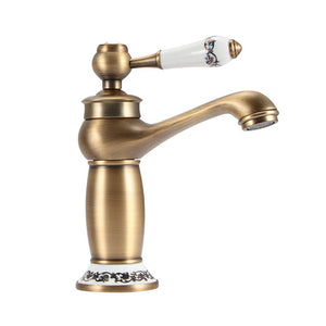 Retro Vintage Single Lever Faucet Sink Mixer Tap Kitchen Bathroom Faucet High Quality Retro Kitchen Home Bathroom New Hot
