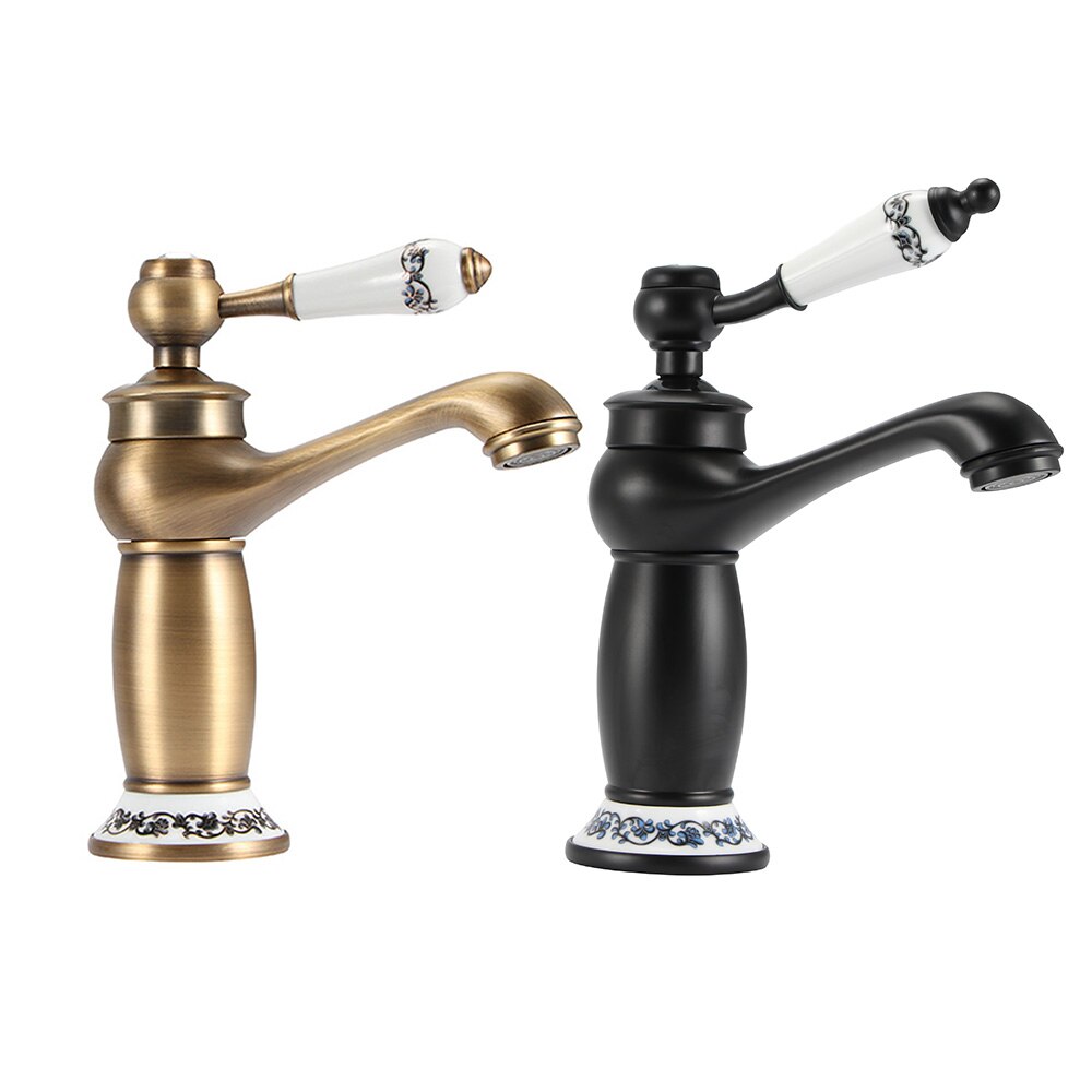 Retro Vintage Single Lever Faucet Sink Mixer Tap Kitchen Bathroom Faucet High Quality Retro Kitchen Home Bathroom New Hot