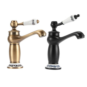 Retro Vintage Single Lever Faucet Sink Mixer Tap Kitchen Bathroom Faucet High Quality Retro Kitchen Home Bathroom New Hot