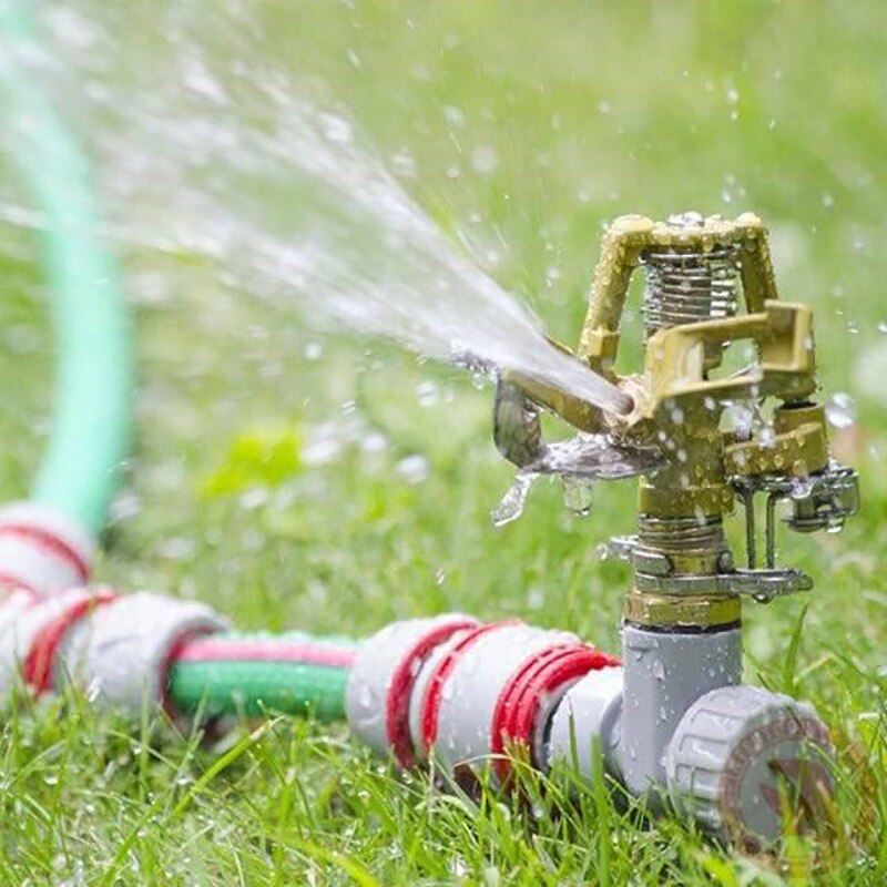 Rotate Water Sprinkler Spray Nozzle Connector Rocker Arm Garden Irrigation Watering System Garden Tools Lawn Sprinkler