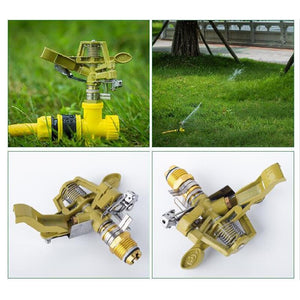 Rotate Water Sprinkler Spray Nozzle Connector Rocker Arm Garden Irrigation Watering System Garden Tools Lawn Sprinkler