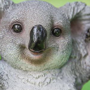 Simulation Koala pendant Animals Sculpture Resin Crafts Decorative Ornament For Home Garden Yard Decoration