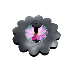 Solar Solar Floating Fountain Lotus Flower Fountain Solar Water Pump Courtyard Solar Floating Fountain