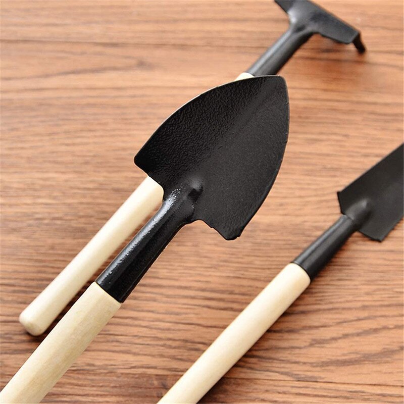 Succulent Planting Tools Mini Garden Hand Tool Shovel Spade Rake Tweezers Kettle Succulent Plants Planting Bonsai Tools