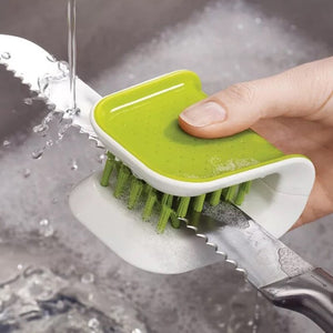 U-shape Cleaning Brush Multifunctional Kitchen Knife Fork Chopsticks Tableware Cleaning Tool U-shape Cleaning Brush