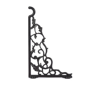Wall Hanging Flowerpot Bracket Iron Flower Stand Balcony Home Decoration Iron Plants Pots Hooks European Style For Garden