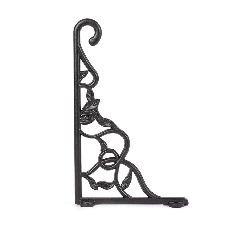 Wall Hanging Flowerpot Bracket Iron Flower Stand Balcony Home Decoration Iron Plants Pots Hooks European Style For Garden