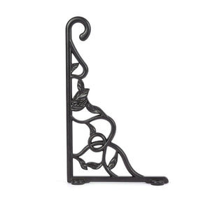 Wall Hanging Flowerpot Bracket Iron Flower Stand Balcony Home Decoration Iron Plants Pots Hooks European Style For Garden